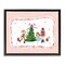 Stupell Industries Festive Characters & Christmas Tree Floating Frame, design by Rachel Nieman